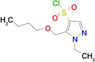 5-(butoxymethyl)-1-ethyl-1H-pyrazole-4-sulfonyl chloride