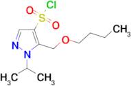 5-(butoxymethyl)-1-isopropyl-1H-pyrazole-4-sulfonyl chloride