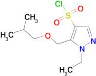 1-ethyl-5-(isobutoxymethyl)-1H-pyrazole-4-sulfonyl chloride