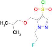 1-(2-fluoroethyl)-5-(isobutoxymethyl)-1H-pyrazole-4-sulfonyl chloride