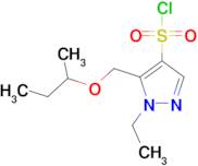 5-(sec-butoxymethyl)-1-ethyl-1H-pyrazole-4-sulfonyl chloride