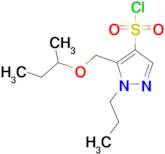 5-(sec-butoxymethyl)-1-propyl-1H-pyrazole-4-sulfonyl chloride