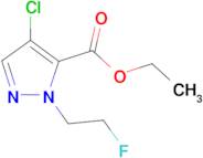 ethyl 4-chloro-1-(2-fluoroethyl)-1H-pyrazole-5-carboxylate