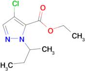 ethyl 1-sec-butyl-4-chloro-1H-pyrazole-5-carboxylate