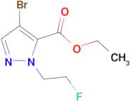 ethyl 4-bromo-1-(2-fluoroethyl)-1H-pyrazole-5-carboxylate