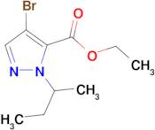 ethyl 4-bromo-1-sec-butyl-1H-pyrazole-5-carboxylate