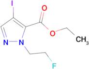 ethyl 1-(2-fluoroethyl)-4-iodo-1H-pyrazole-5-carboxylate