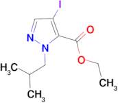 ethyl 4-iodo-1-isobutyl-1H-pyrazole-5-carboxylate