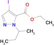 ethyl 1-sec-butyl-4-iodo-1H-pyrazole-5-carboxylate