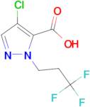 4-chloro-1-(3,3,3-trifluoropropyl)-1H-pyrazole-5-carboxylic acid