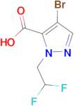 4-bromo-1-(2,2-difluoroethyl)-1H-pyrazole-5-carboxylic acid