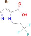 4-bromo-1-(3,3,3-trifluoropropyl)-1H-pyrazole-5-carboxylic acid