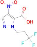 4-nitro-1-(3,3,3-trifluoropropyl)-1H-pyrazole-5-carboxylic acid