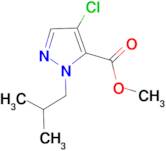 methyl 4-chloro-1-isobutyl-1H-pyrazole-5-carboxylate