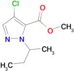 methyl 1-sec-butyl-4-chloro-1H-pyrazole-5-carboxylate