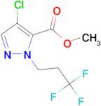 methyl 4-chloro-1-(3,3,3-trifluoropropyl)-1H-pyrazole-5-carboxylate