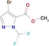 Methyl 4-bromo-1-(difluoromethyl)-1H-pyrazole-5-carboxylate