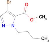 methyl 4-bromo-1-butyl-1H-pyrazole-5-carboxylate