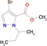 methyl 4-bromo-1-sec-butyl-1H-pyrazole-5-carboxylate