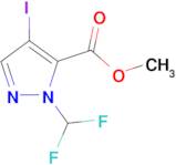 Methyl 1-(difluoromethyl)-4-iodo-1H-pyrazole-5-carboxylate