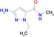 3-amino-1-ethyl-N-methyl-1H-pyrazole-5-carboxamide