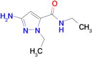 3-amino-N,1-diethyl-1H-pyrazole-5-carboxamide