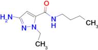 3-amino-N-butyl-1-ethyl-1H-pyrazole-5-carboxamide