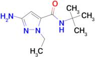 3-amino-N-(tert-butyl)-1-ethyl-1H-pyrazole-5-carboxamide