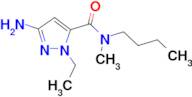 3-amino-N-butyl-1-ethyl-N-methyl-1H-pyrazole-5-carboxamide