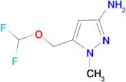 5-[(difluoromethoxy)methyl]-1-methyl-1H-pyrazol-3-amine