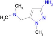 5-[(dimethylamino)methyl]-1-methyl-1H-pyrazol-3-amine