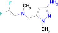 5-{[(2,2-difluoroethyl)(methyl)amino]methyl}-1-methyl-1H-pyrazol-3-amine