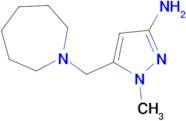 5-(azepan-1-ylmethyl)-1-methyl-1H-pyrazol-3-amine