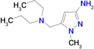 5-[(dipropylamino)methyl]-1-methyl-1H-pyrazol-3-amine