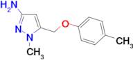 1-methyl-5-[(4-methylphenoxy)methyl]-1H-pyrazol-3-amine