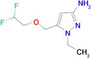 5-[(2,2-difluoroethoxy)methyl]-1-ethyl-1H-pyrazol-3-amine