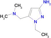 5-[(dimethylamino)methyl]-1-ethyl-1H-pyrazol-3-amine