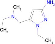 1-ethyl-5-{[ethyl(methyl)amino]methyl}-1H-pyrazol-3-amine