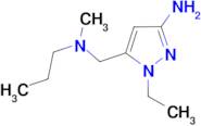 1-ethyl-5-{[methyl(propyl)amino]methyl}-1H-pyrazol-3-amine