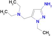 5-[(diethylamino)methyl]-1-ethyl-1H-pyrazol-3-amine