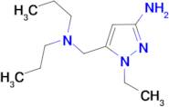 5-[(dipropylamino)methyl]-1-ethyl-1H-pyrazol-3-amine