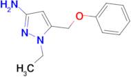 1-ethyl-5-(phenoxymethyl)-1H-pyrazol-3-amine