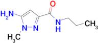 5-amino-1-methyl-N-propyl-1H-pyrazole-3-carboxamide