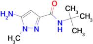 5-amino-N-(tert-butyl)-1-methyl-1H-pyrazole-3-carboxamide