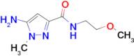 5-amino-N-(2-methoxyethyl)-1-methyl-1H-pyrazole-3-carboxamide