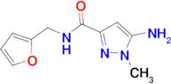 5-amino-N-(2-furylmethyl)-1-methyl-1H-pyrazole-3-carboxamide