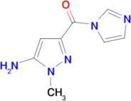 3-(1H-imidazol-1-ylcarbonyl)-1-methyl-1H-pyrazol-5-amine