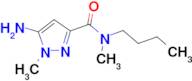 5-amino-N-butyl-N,1-dimethyl-1H-pyrazole-3-carboxamide