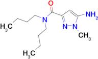 5-amino-N,N-dibutyl-1-methyl-1H-pyrazole-3-carboxamide