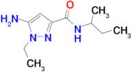 5-amino-N-(sec-butyl)-1-ethyl-1H-pyrazole-3-carboxamide